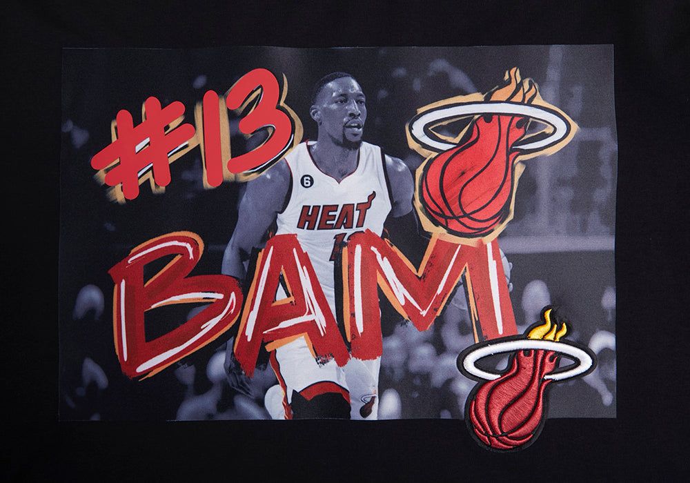 Bam Adebayo Pro Standard Yearbook Tee sold by Miami Heat Store product image thumbnail 2