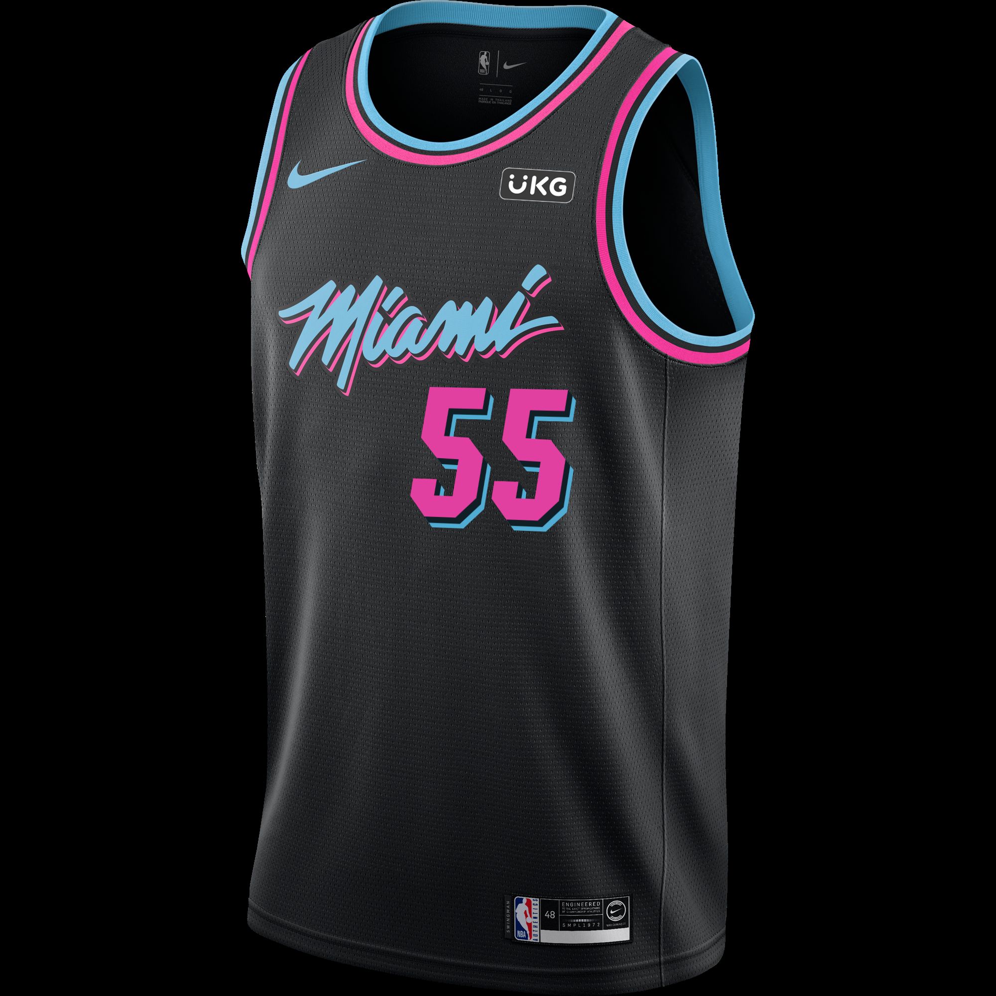 Duncan Robinson Nike Miami HEAT Vice Nights Swingman Jersey sold by Miami Heat Store