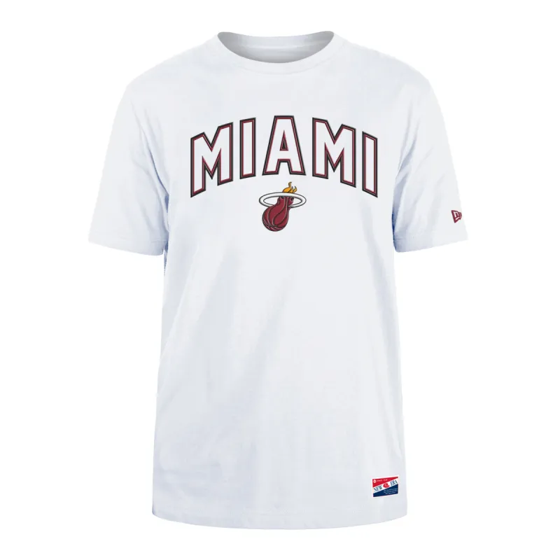 New Era Miami HEAT Miami Crewneck Tee sold by Miami Heat Store
