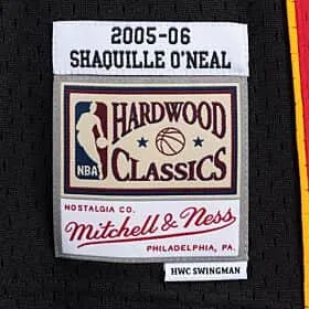 Shaquille O'Neal Mitchell and Ness Miami HEAT Swingman Jersey sold by Miami Heat Store product image thumbnail 3