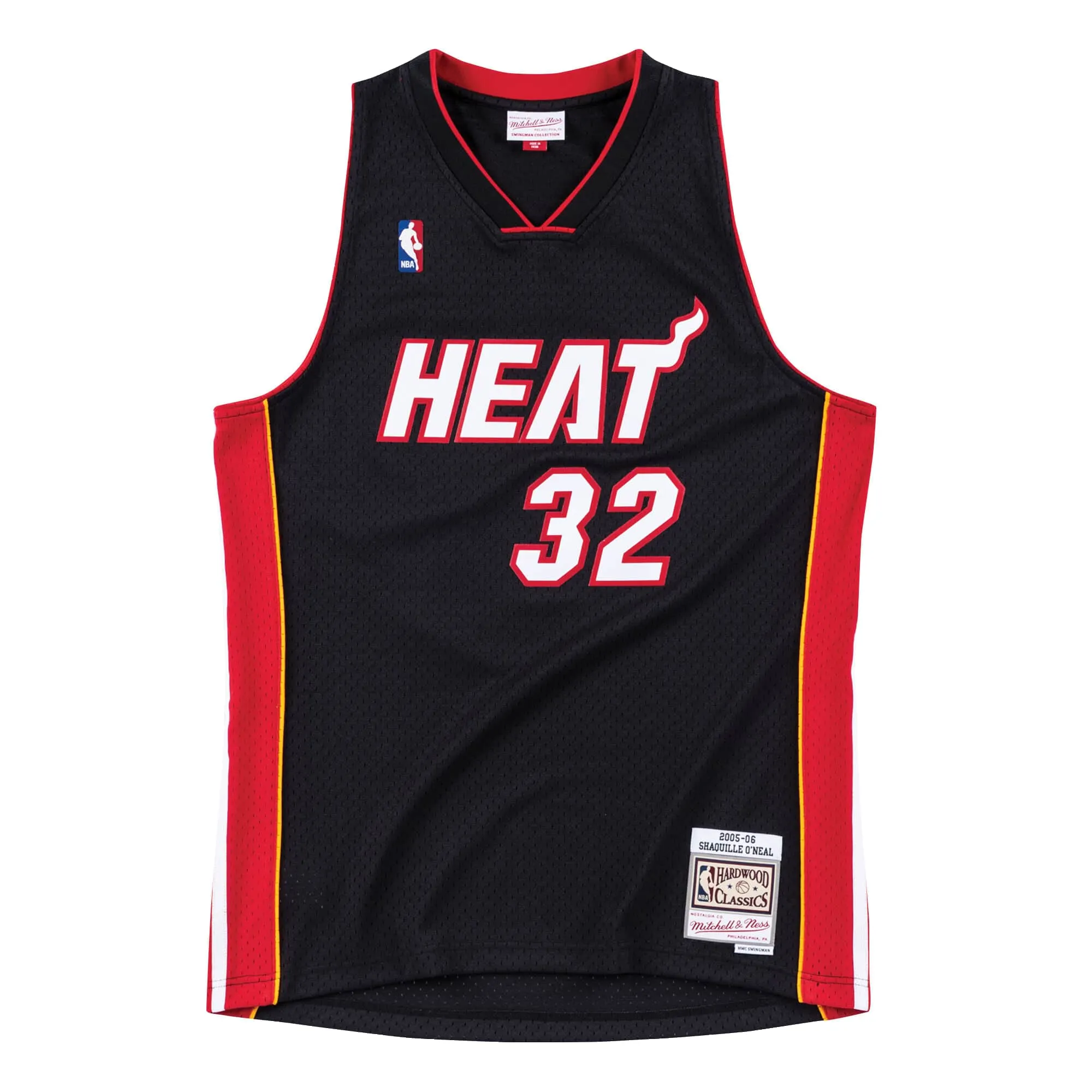 Shaquille O'Neal Mitchell and Ness Miami HEAT Swingman Jersey sold by Miami Heat Store
