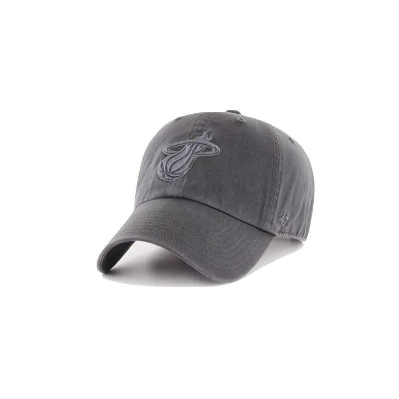 '47 Brand Miami HEAT Logo Grey Hat sold by Miami Heat Store