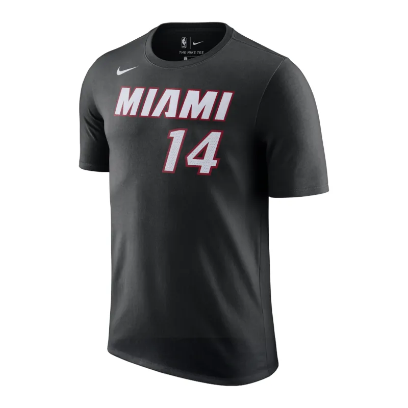 Tyler Herro Icon Black Youth Name & Number Tee sold by Miami Heat Store