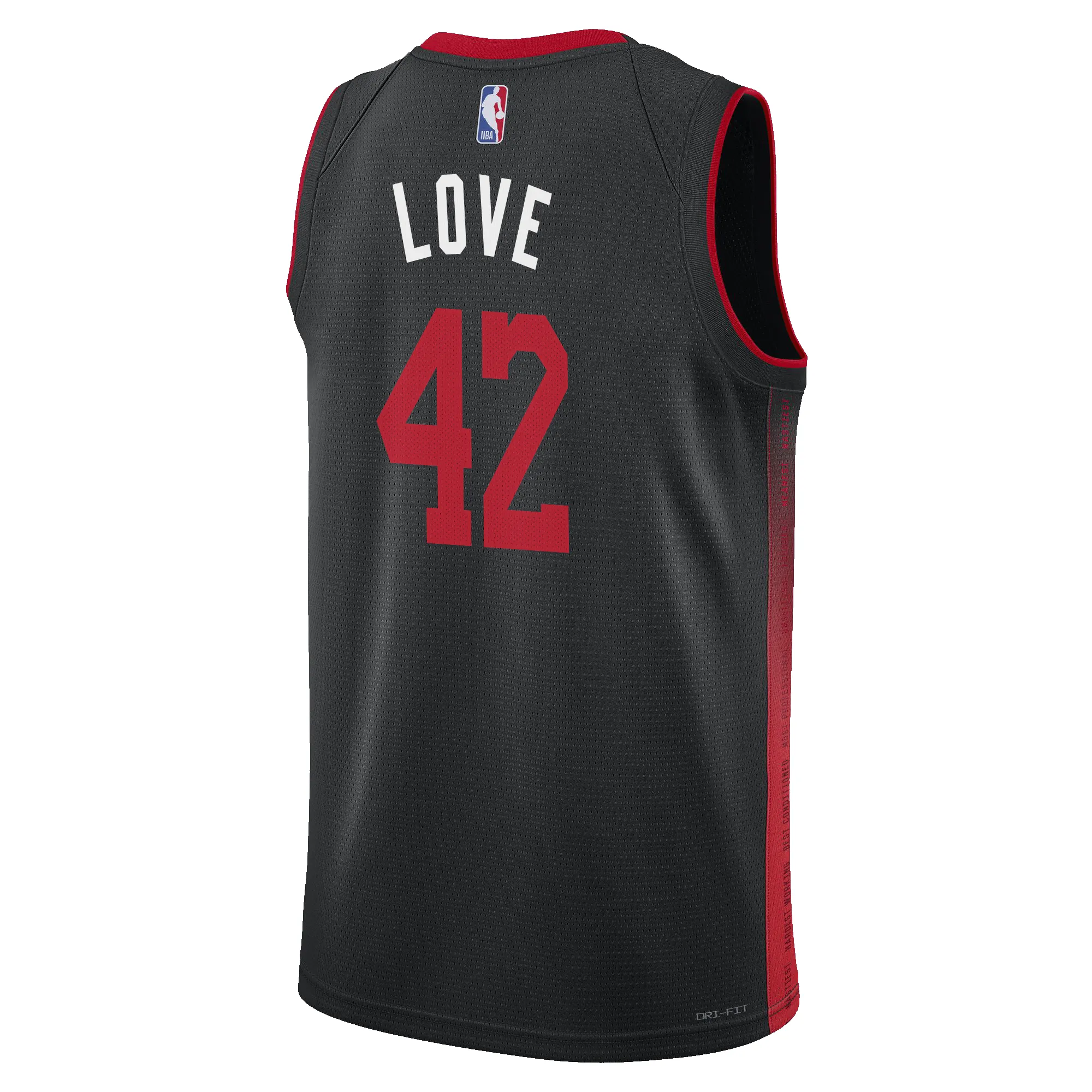 Kevin Love Nike HEAT Culture Swingman Jersey sold by Miami Heat Store product image thumbnail 2