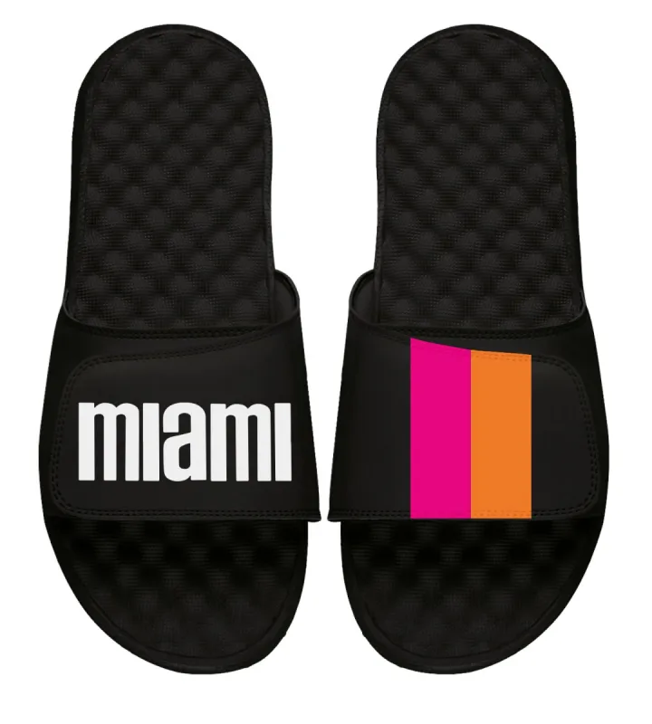 Islide Miami Floridians Black Sandals sold by Miami Heat Store