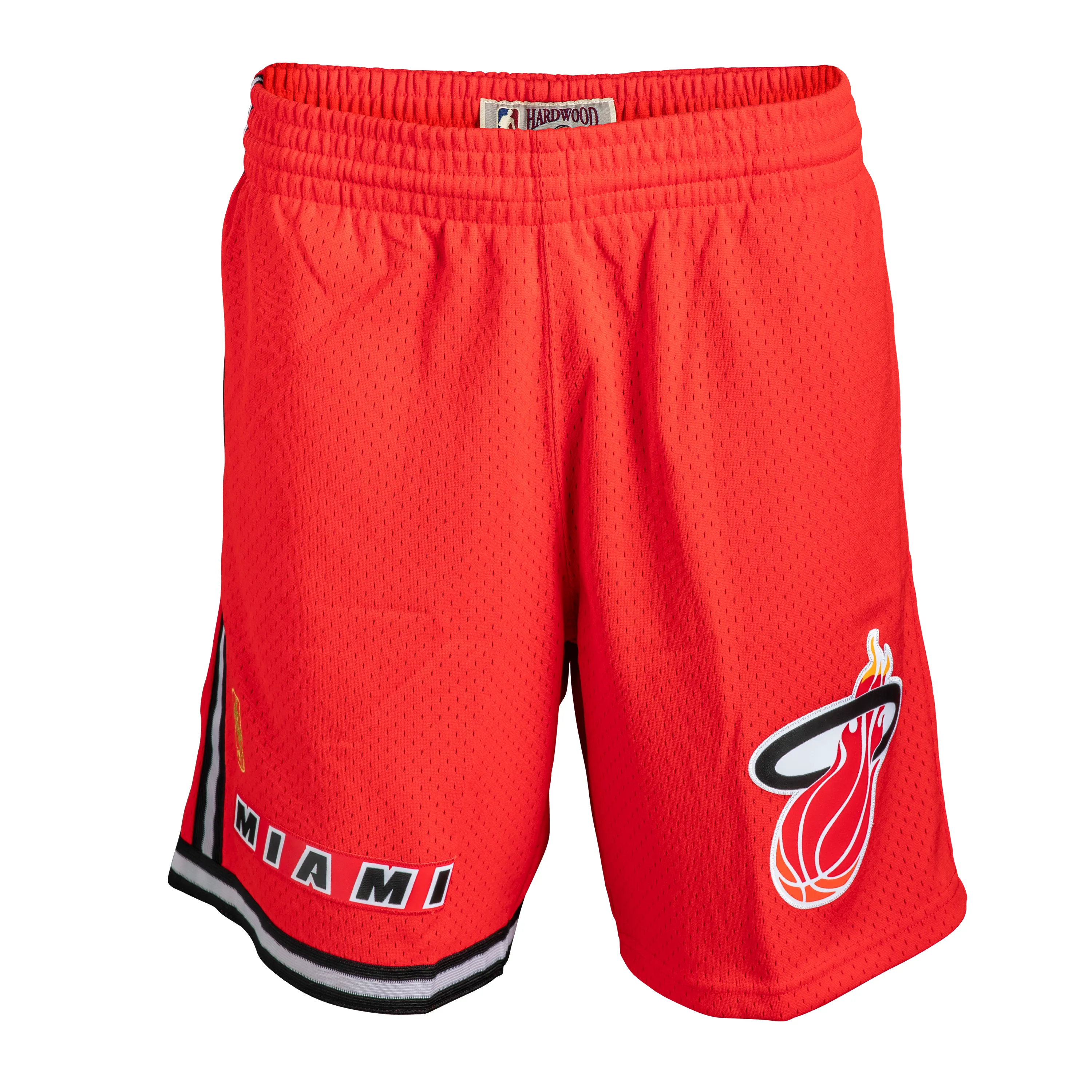 Mitchell & Ness Miami HEAT Swingman Shorts Red sold by Miami Heat Store