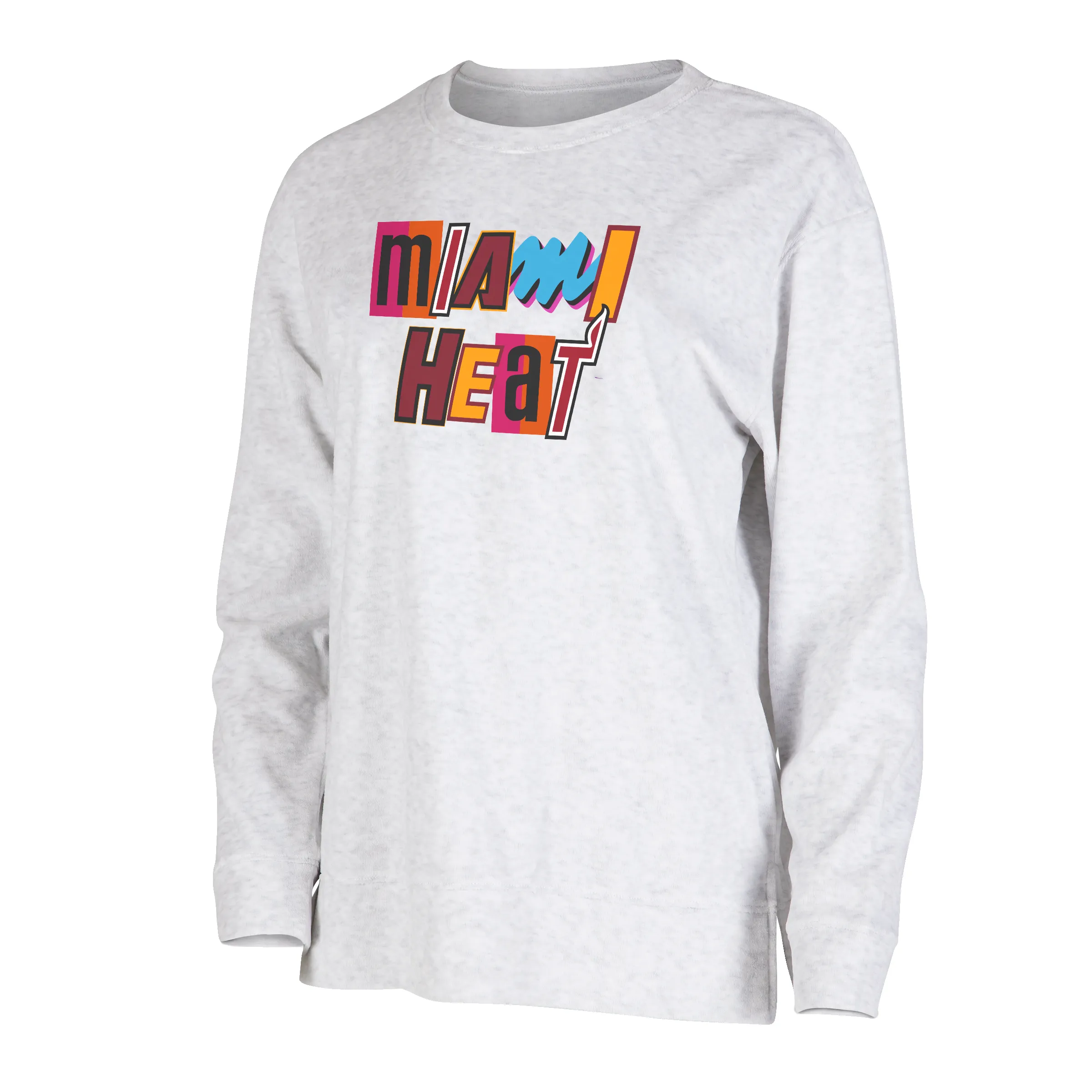 Concepts Sport Miami Mashup Vol. 2 Women's Crewneck sold by Miami Heat Store