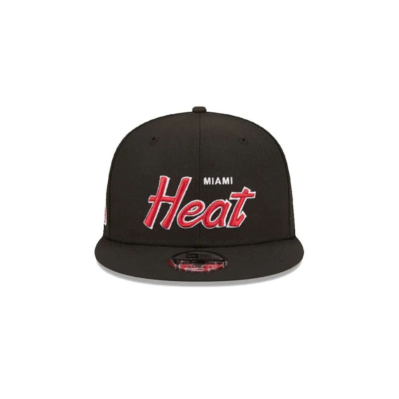 New Era Miami HEAT Retro Script Snapback sold by Miami Heat Store