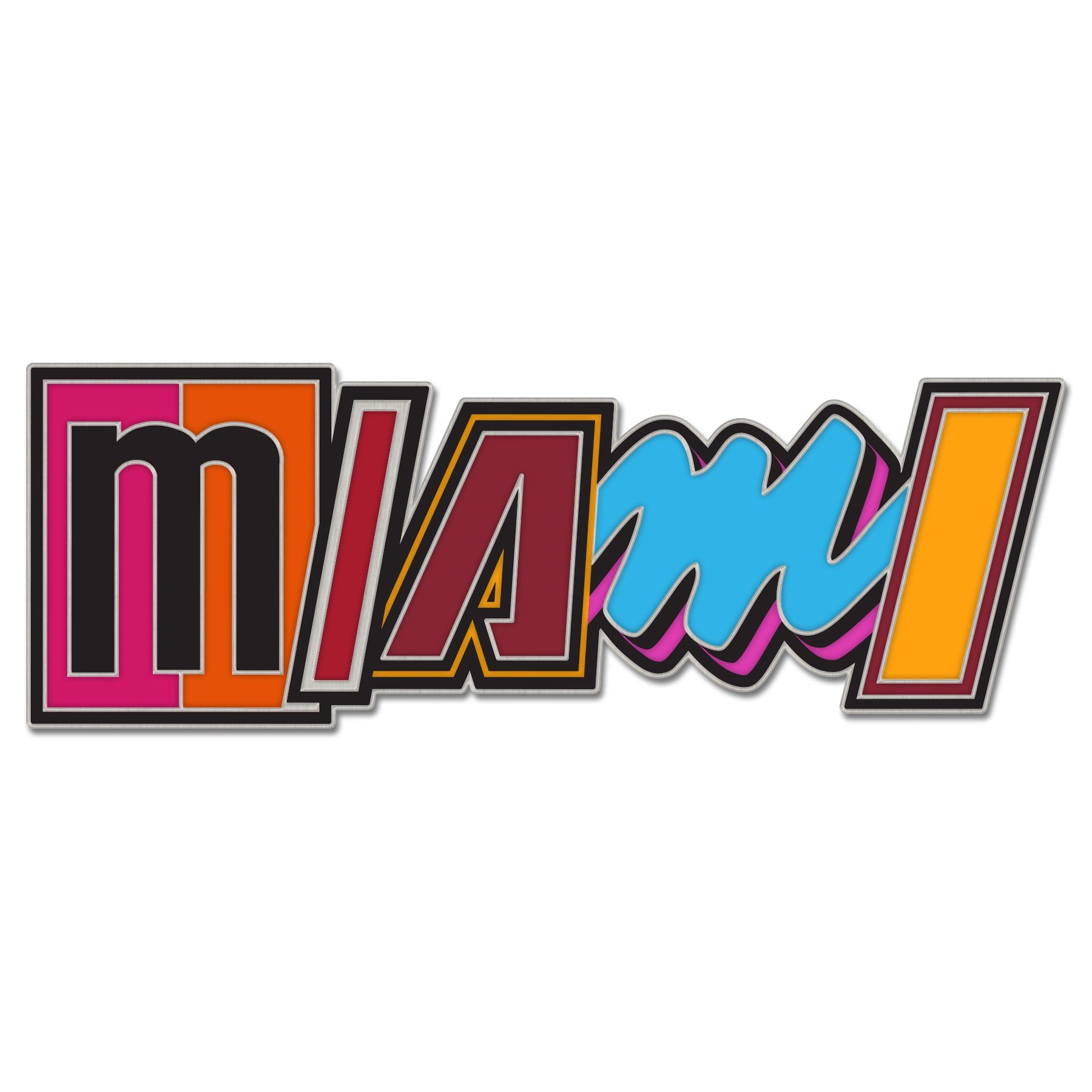 Court Culture Miami Mashup Vol. 2 Pin sold by Miami Heat Store