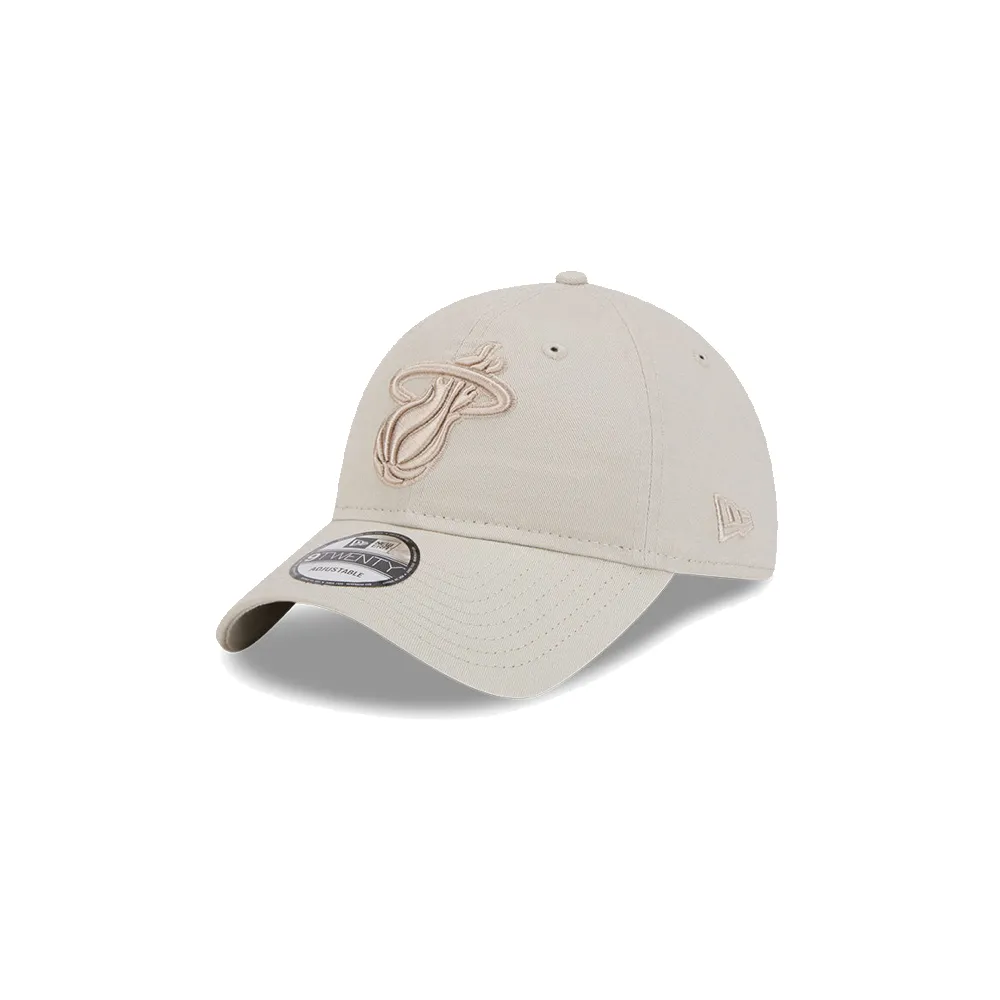 New Era Miami HEAT Stone Color Pack Dad Hat sold by Miami Heat Store product image thumbnail 3