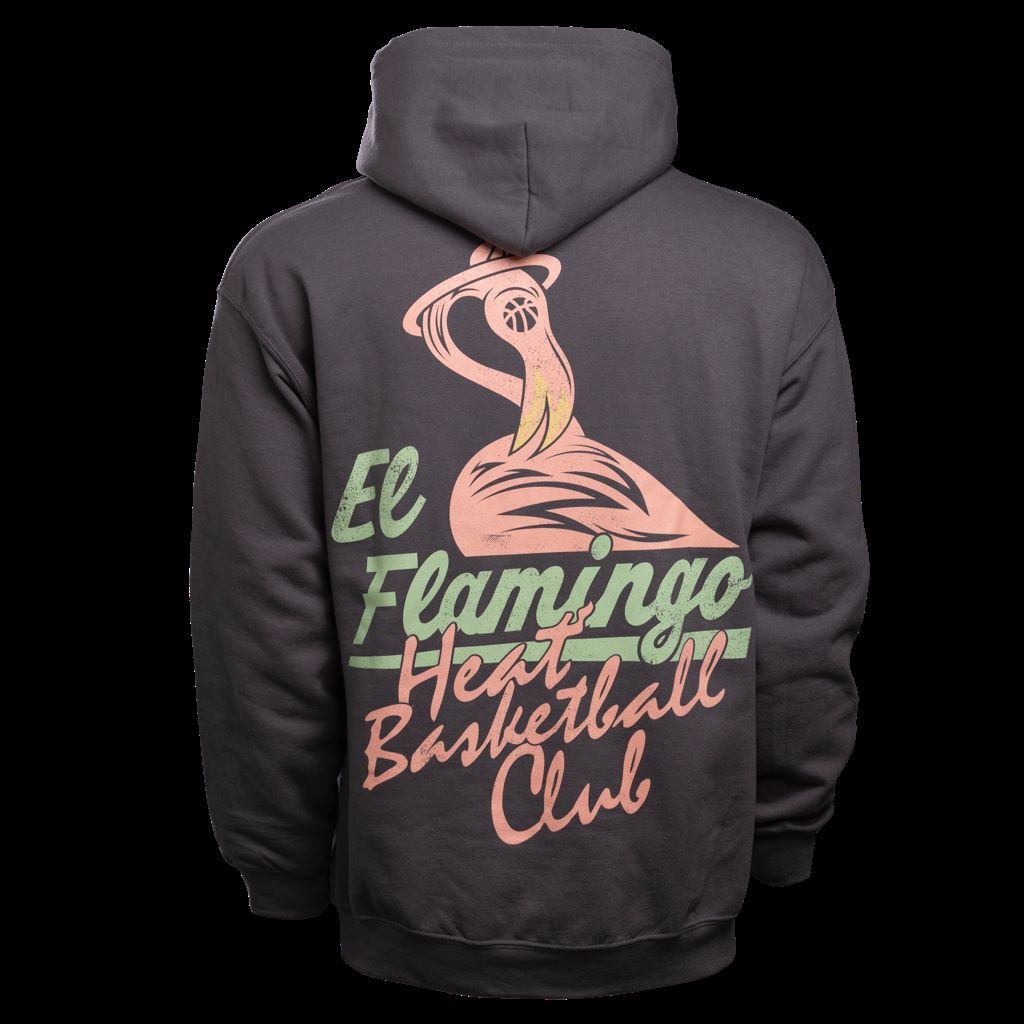 Court Culture El Flamingo Unisex Hoodie sold by Miami Heat Store product image thumbnail 2