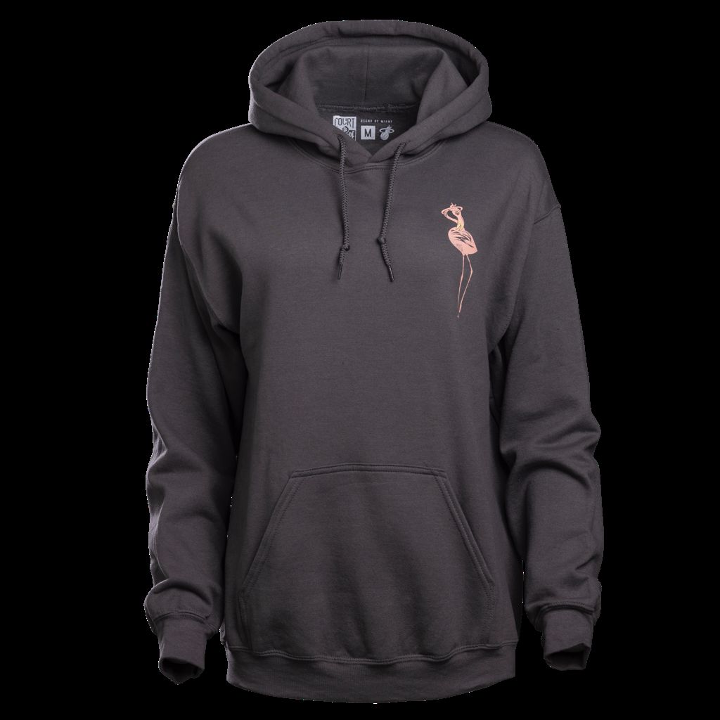 Court Culture El Flamingo Unisex Hoodie sold by Miami Heat Store product image thumbnail 5