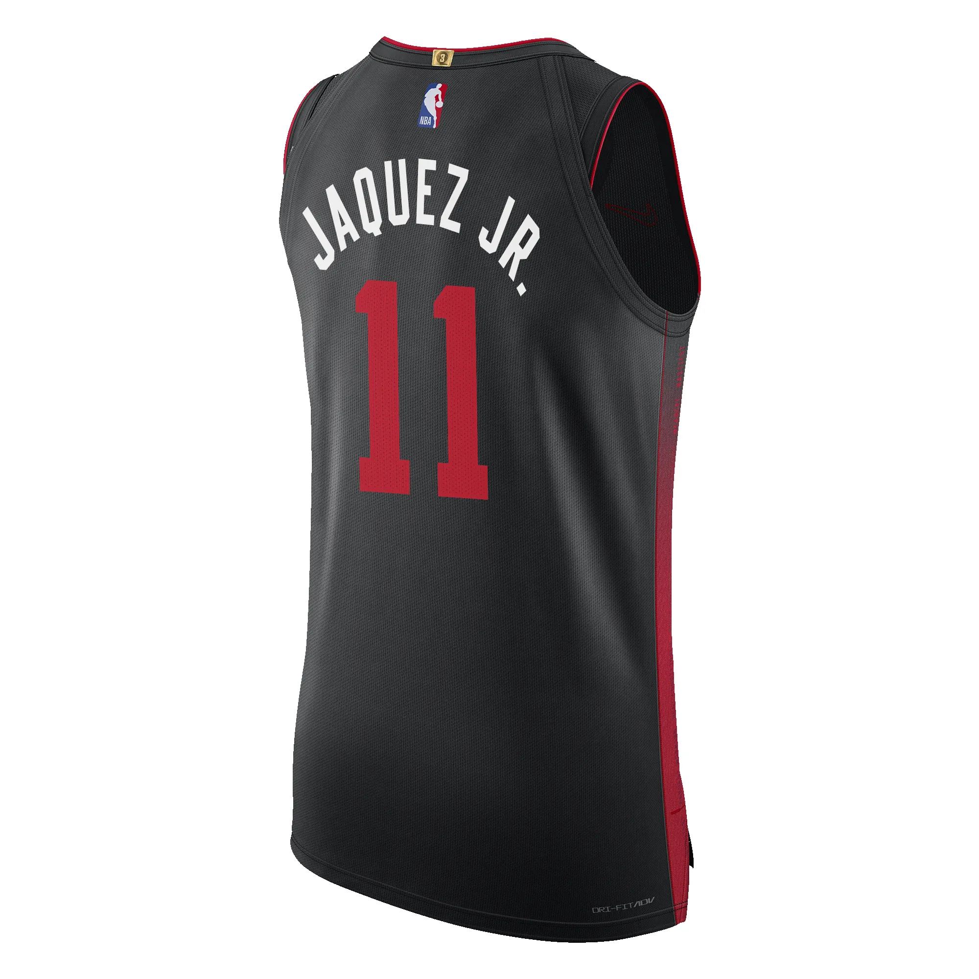 Jaime Jaquez Jr. Nike HEAT Culture Authentic Jersey sold by Miami Heat Store product image thumbnail 2