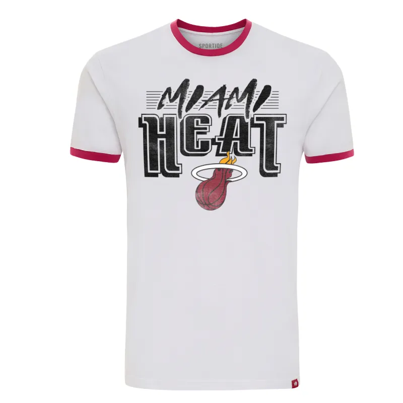Sportiqe Miami HEAT Trent Ringer Tee sold by Miami Heat Store
