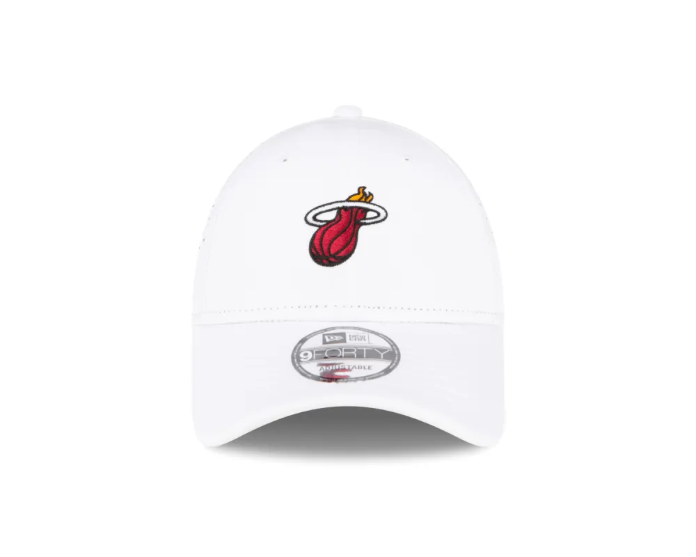 Court Culture Mesh White Logo Hat sold by Miami Heat Store