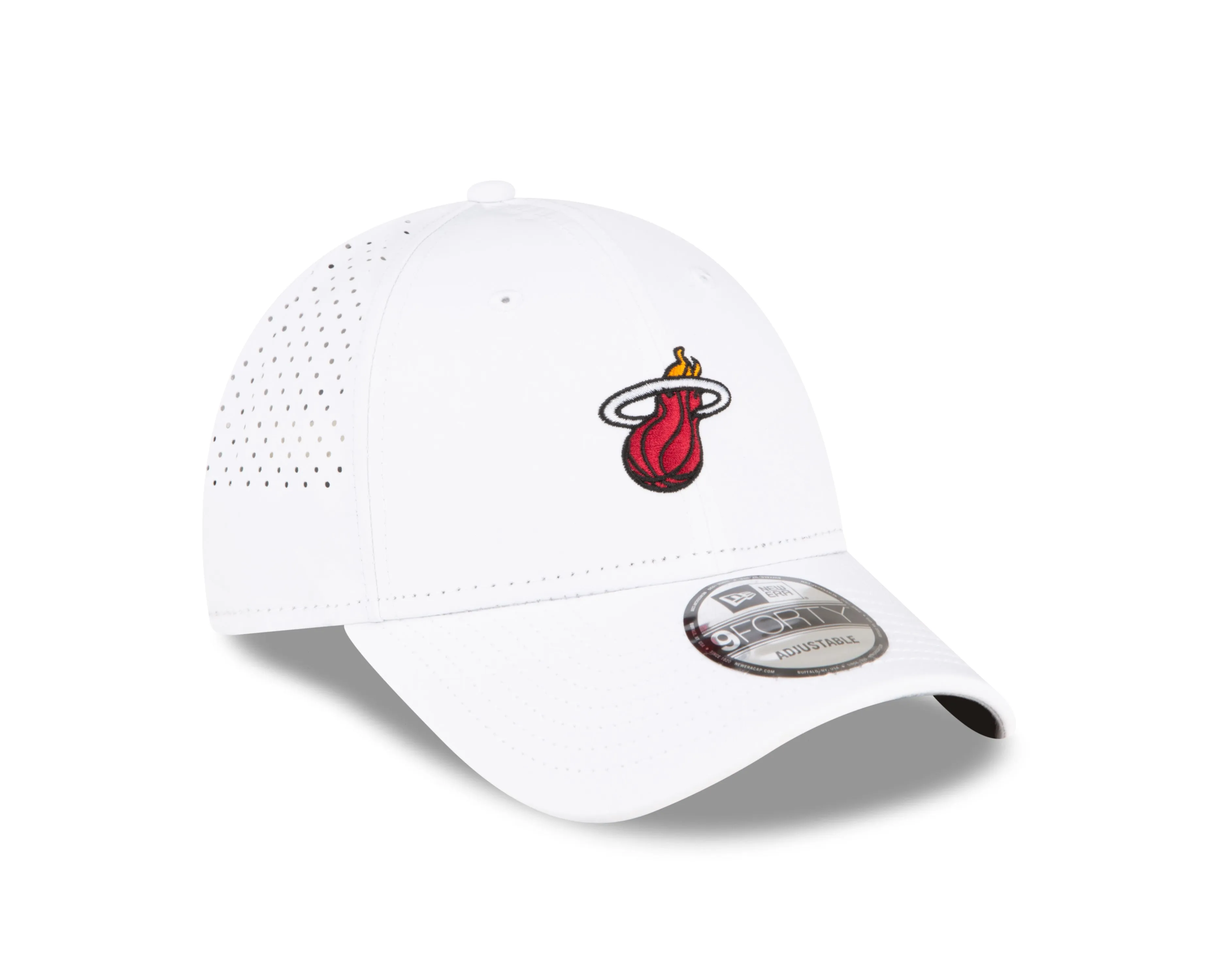 Court Culture Mesh White Logo Hat sold by Miami Heat Store product image thumbnail 5
