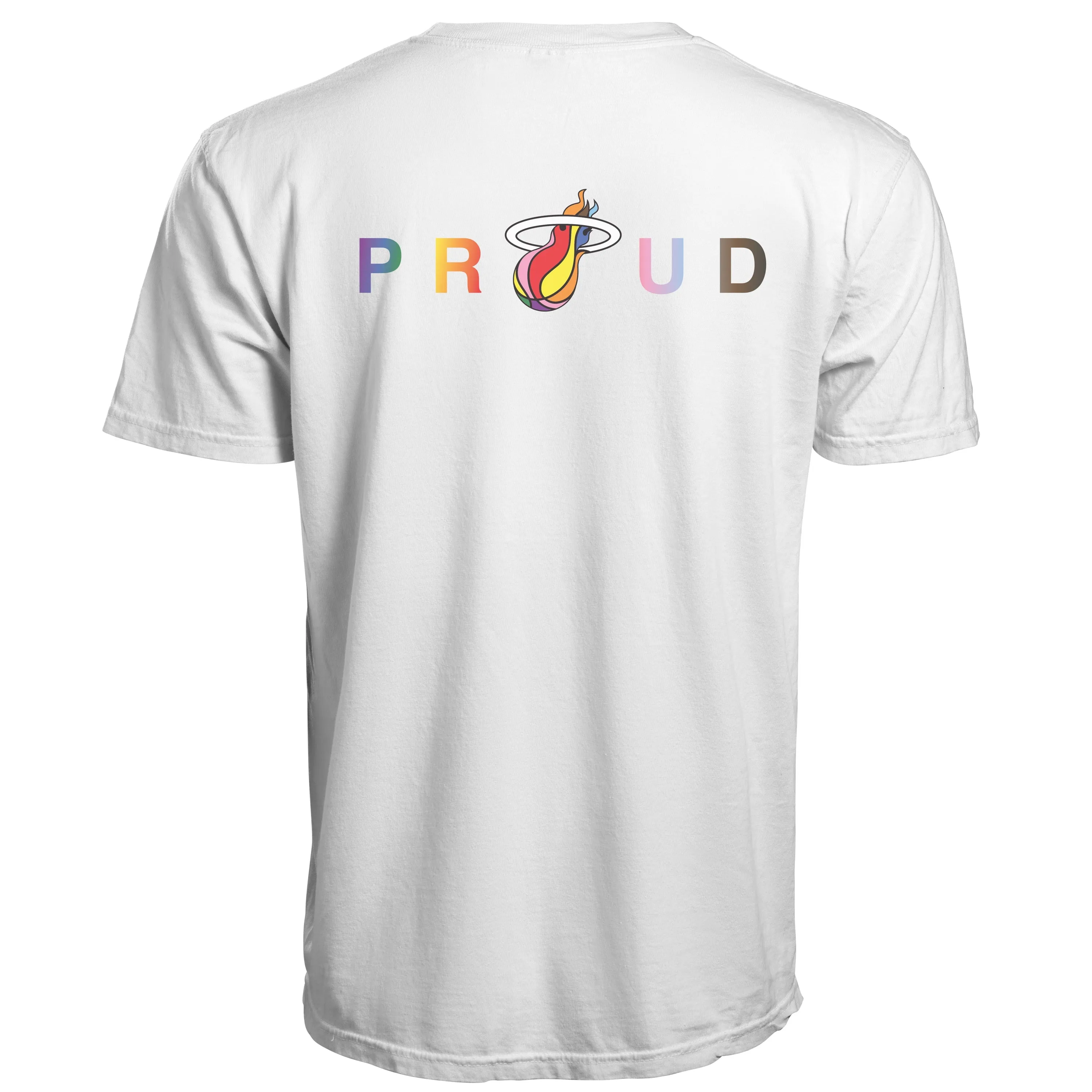 Court Culture Pride Tee sold by Miami Heat Store product image thumbnail 2