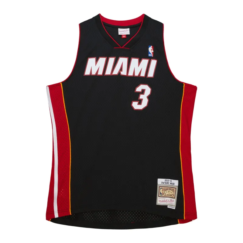 Dwyane Wade Mitchell & Ness Miami HEAT 2012-13 Swingman Jersey sold by Miami Heat Store