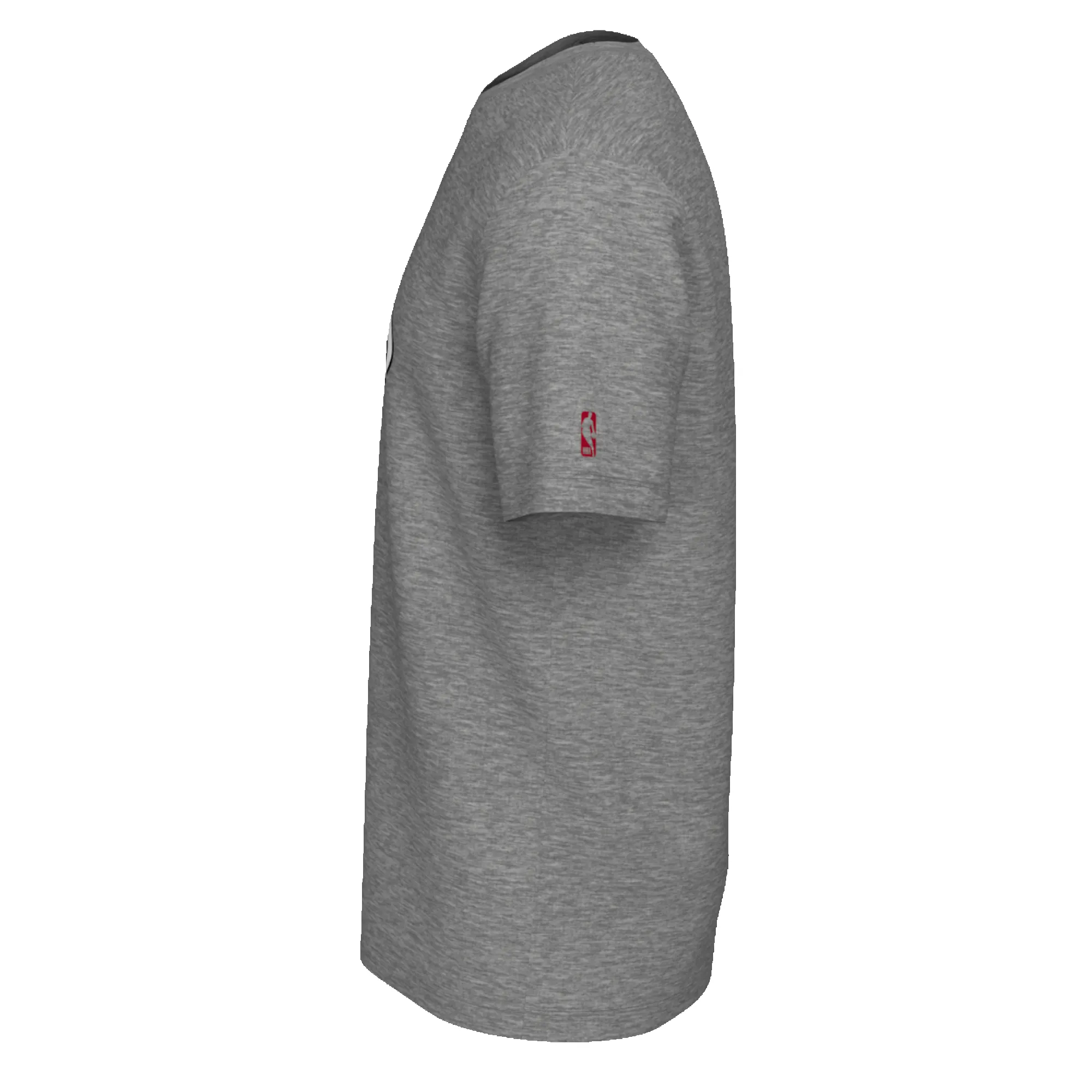 Nike HEAT Culture Grey Logo Tee sold by Miami Heat Store product image thumbnail 2