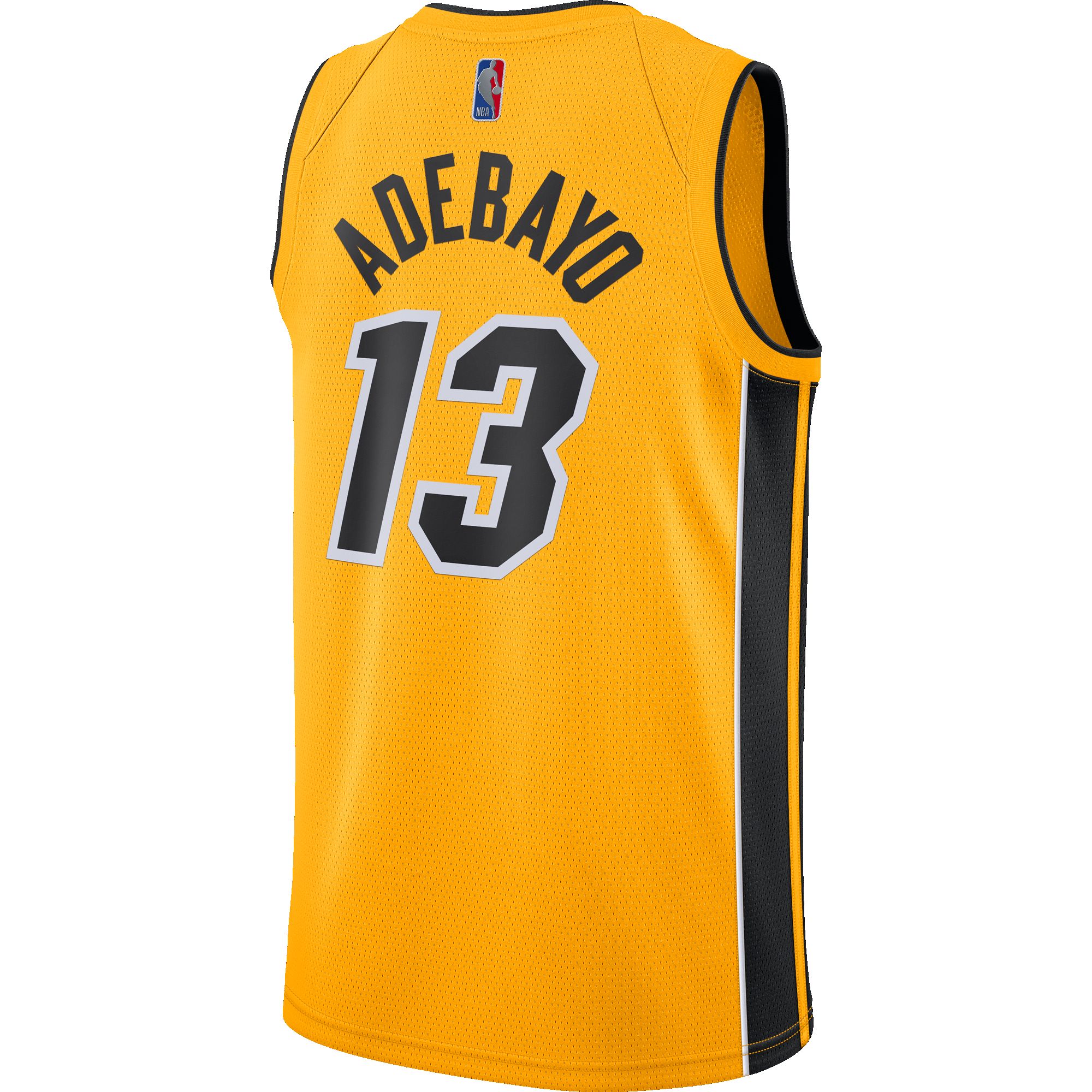 Bam Adebayo Nike Trophy Gold Swingman Jersey sold by Miami Heat Store product image thumbnail 2