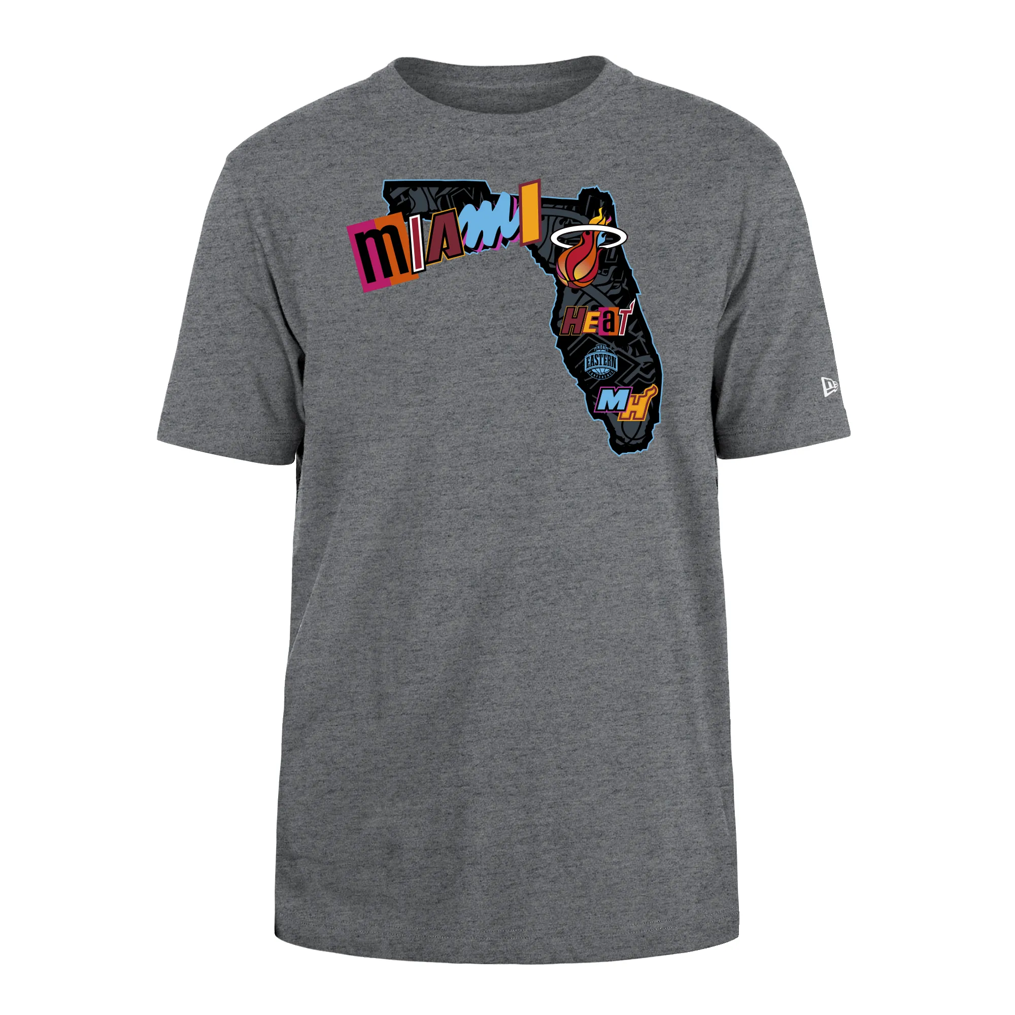New Era Miami HEAT Mashup State Tee sold by Miami Heat Store