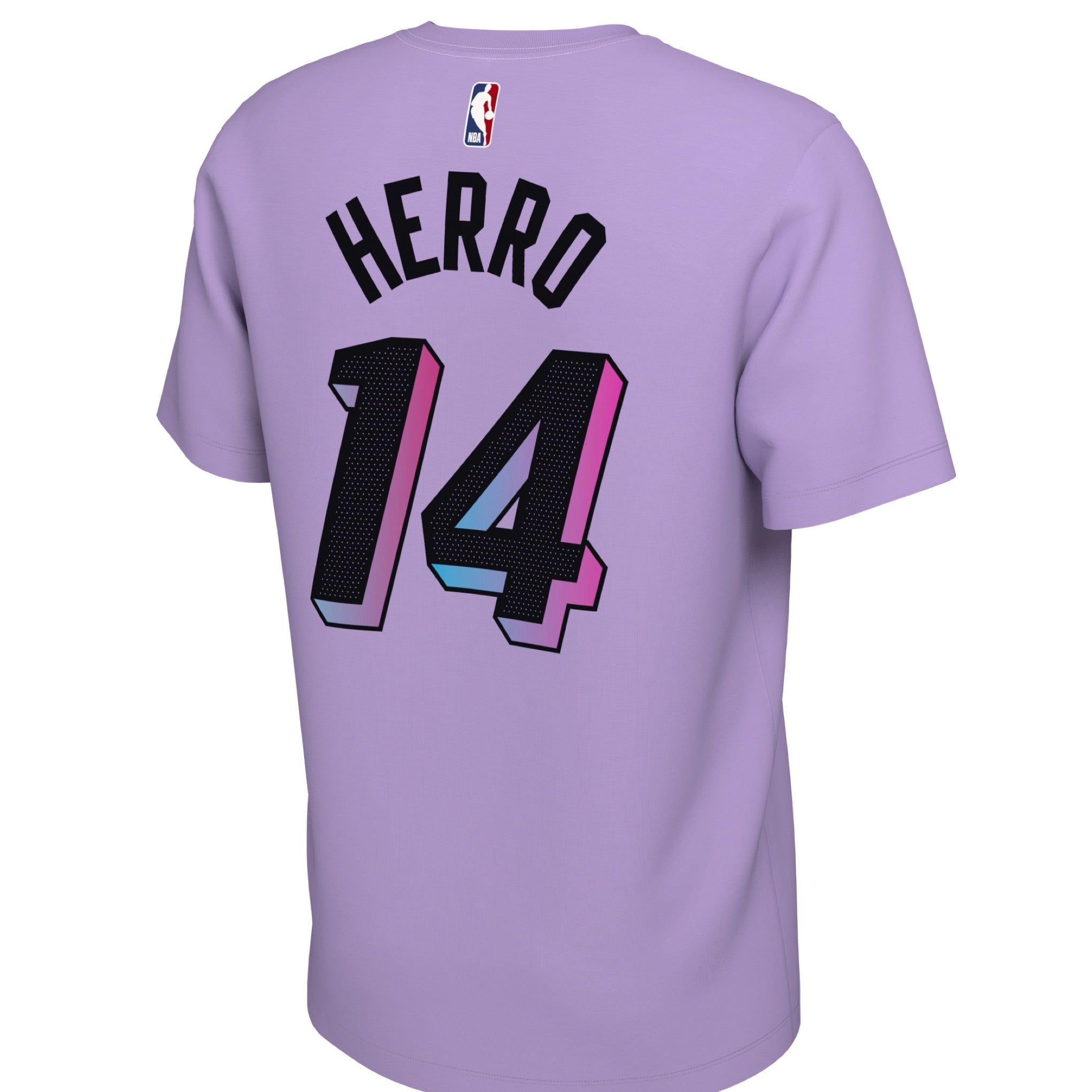 Tyler Herro Nike ViceVersa Name & Number Tee sold by Miami Heat Store product image thumbnail 2