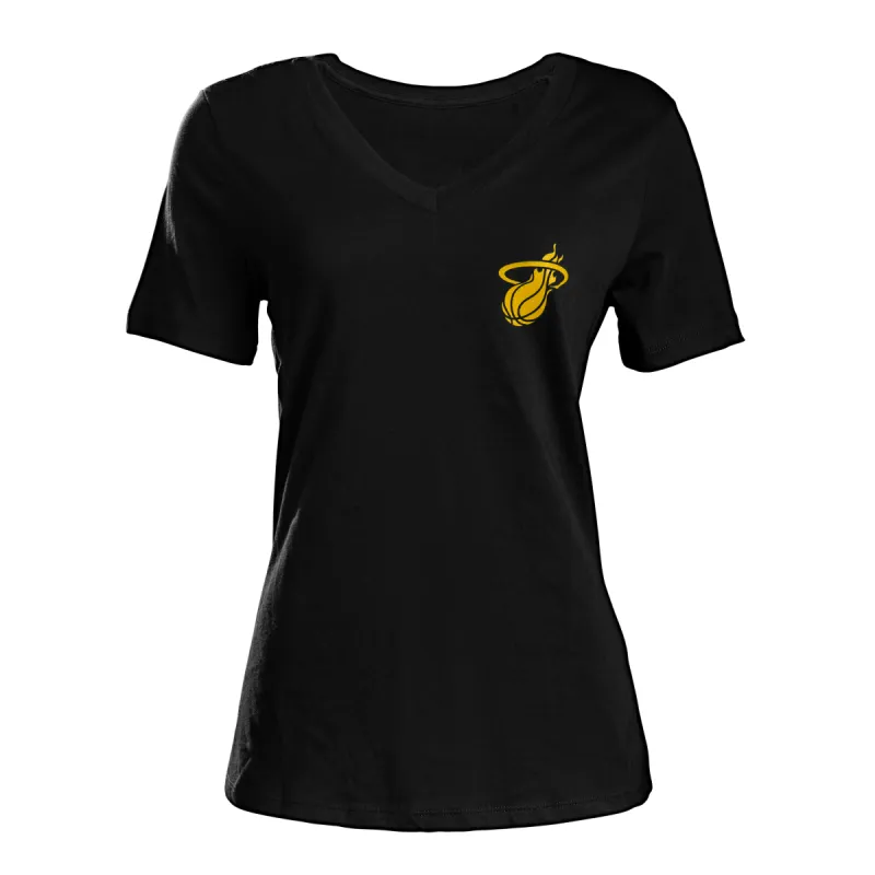 Court Culture HEAT Elite Women’s V-Neck sold by Miami Heat Store