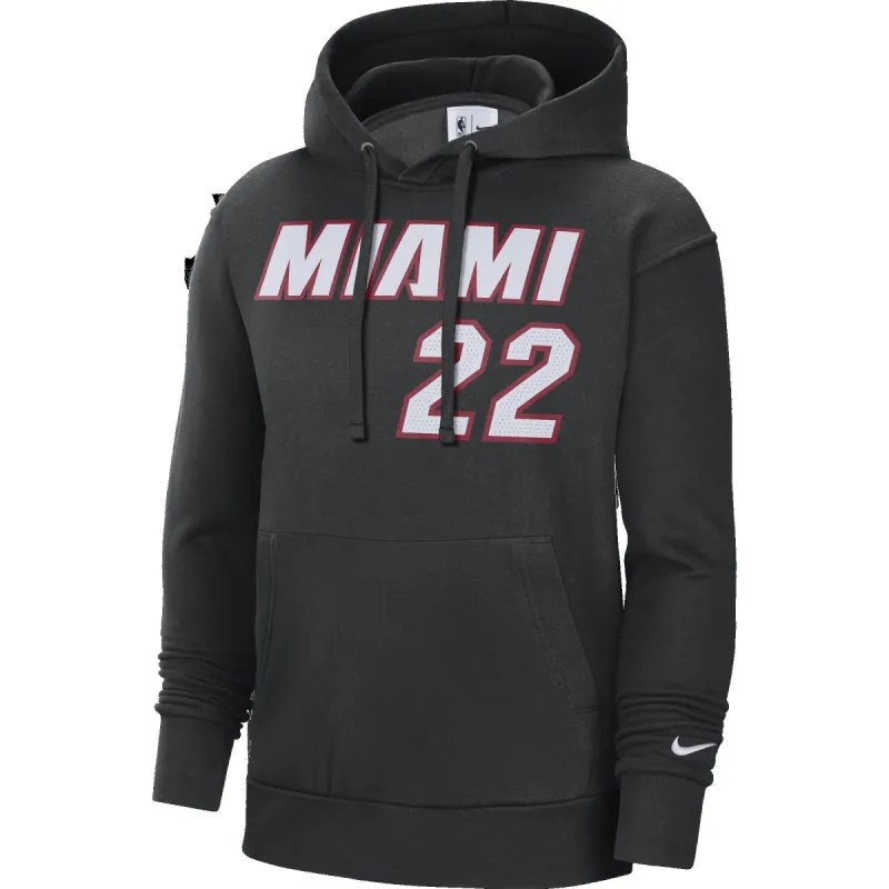 Jimmy Butler Nike Icon Black Name & Number Hoodie sold by Miami Heat Store