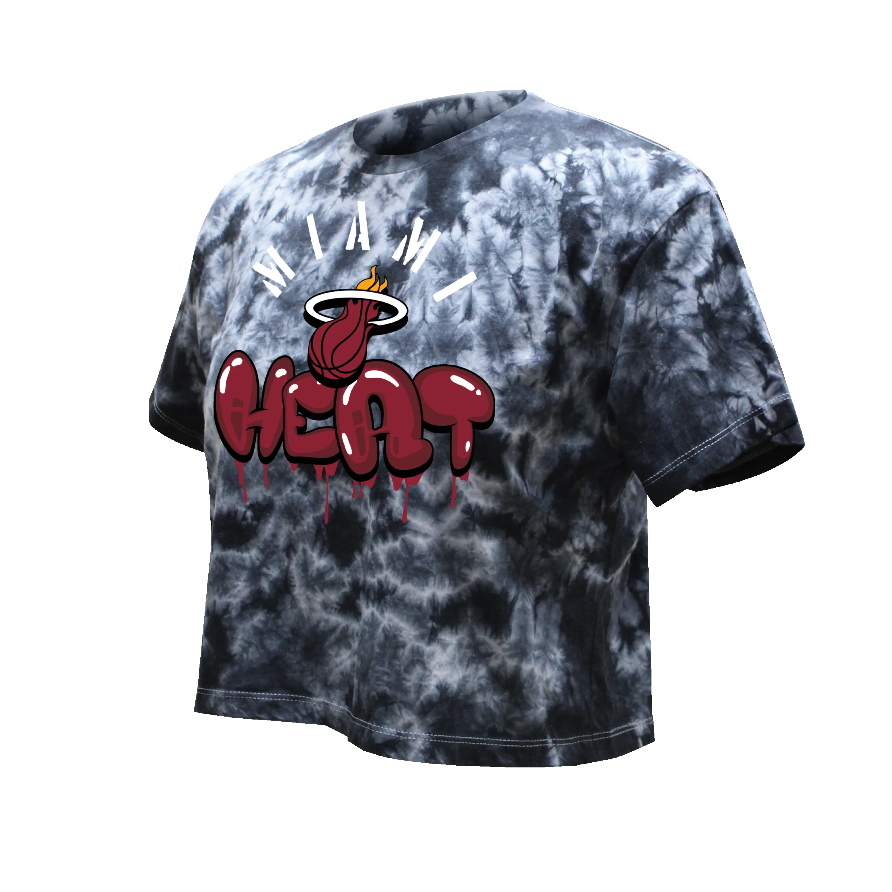 Stadium Essentials Miami HEAT Women's Washed Crop sold by Miami Heat Store