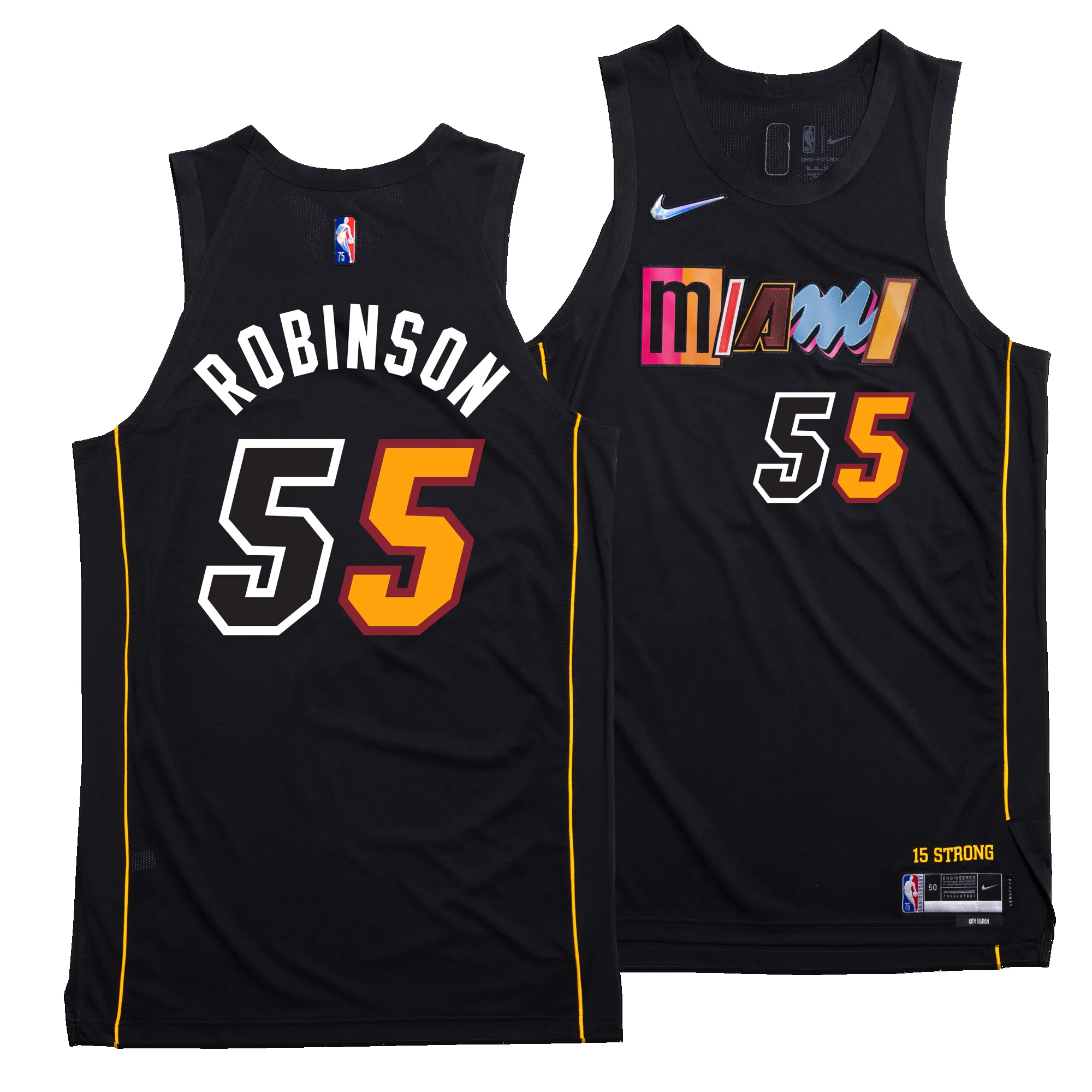 Duncan Robinson Nike Miami HEAT Mashup Swingman Jersey - Player's Choice sold by Miami Heat Store