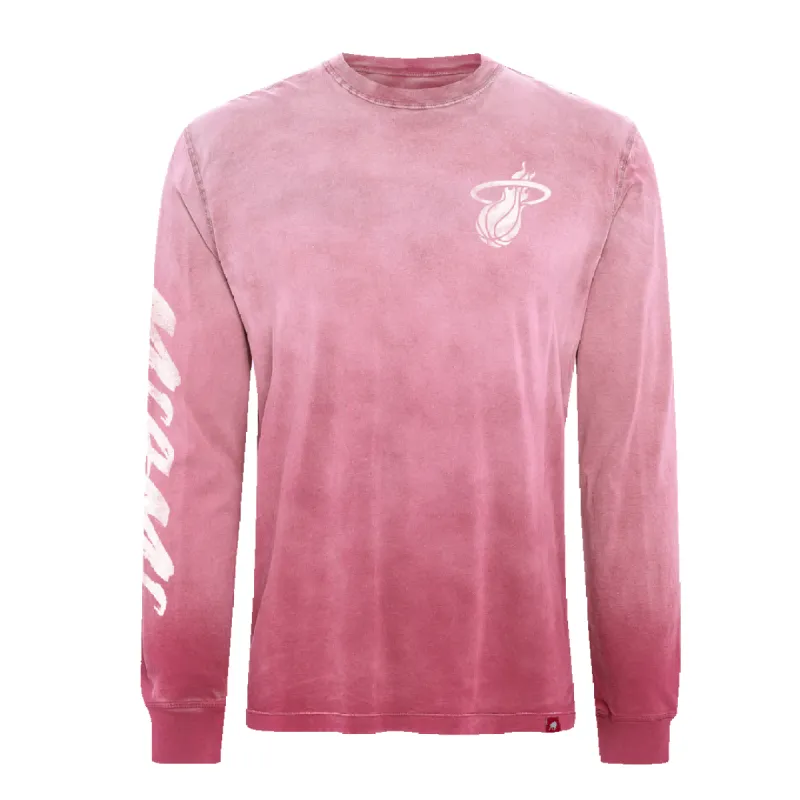 Sportiqe Miami HEAT Sun-Dipped Long Sleeve Tee sold by Miami Heat Store