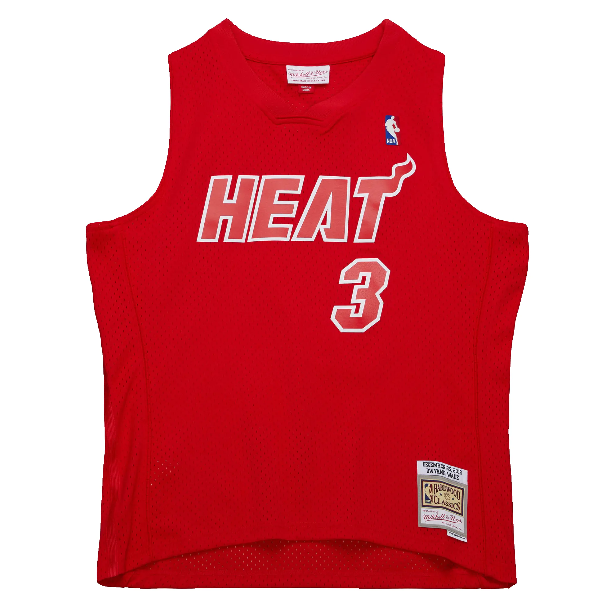 Dwyane Wade Mitchell & Ness 2012-13 Christmas Day Swingman Jersey sold by Miami Heat Store