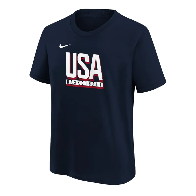 Nike Blue USA Basketball Authentic Legend Performance Tee sold by Miami Heat Store