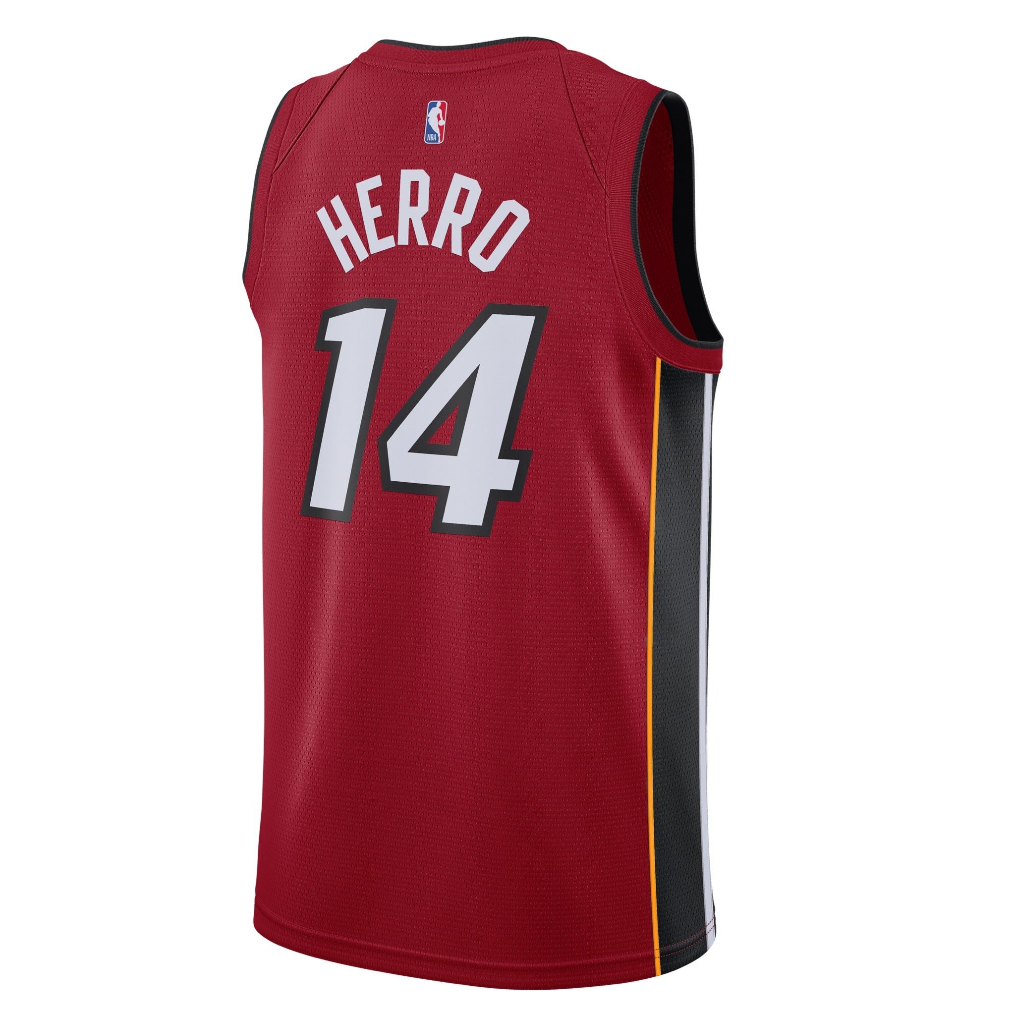 Tyler Herro Nike Jordan Brand Statement Red Swingman Jersey sold by Miami Heat Store product image thumbnail 2