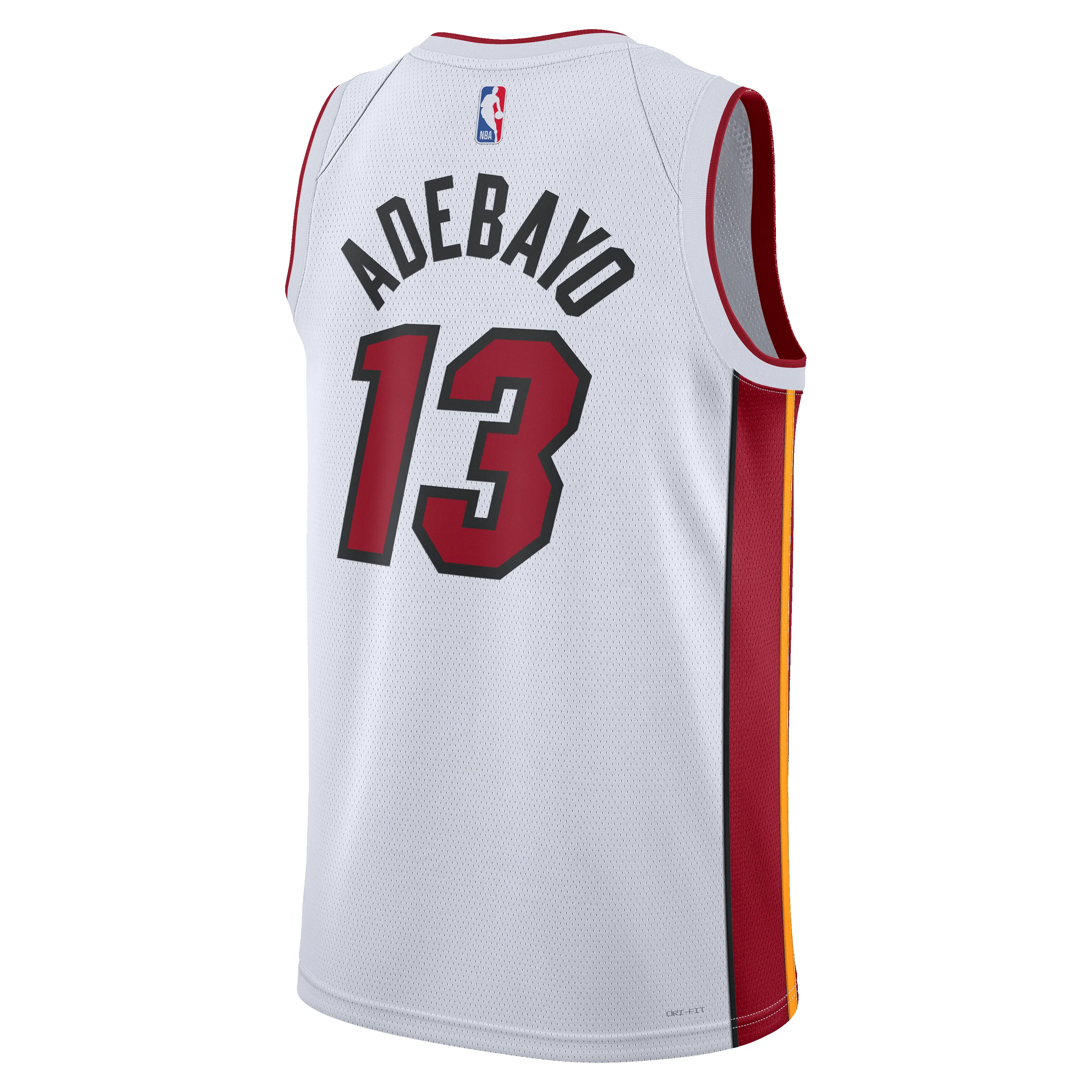 Bam Adebayo Nike Miami HEAT Association White Swingman Jersey sold by Miami Heat Store product image thumbnail 2