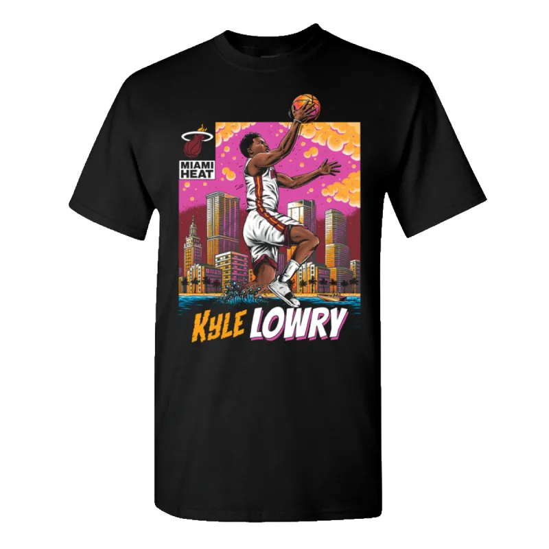 Kyle Lowry Player Tee sold by Miami Heat Store