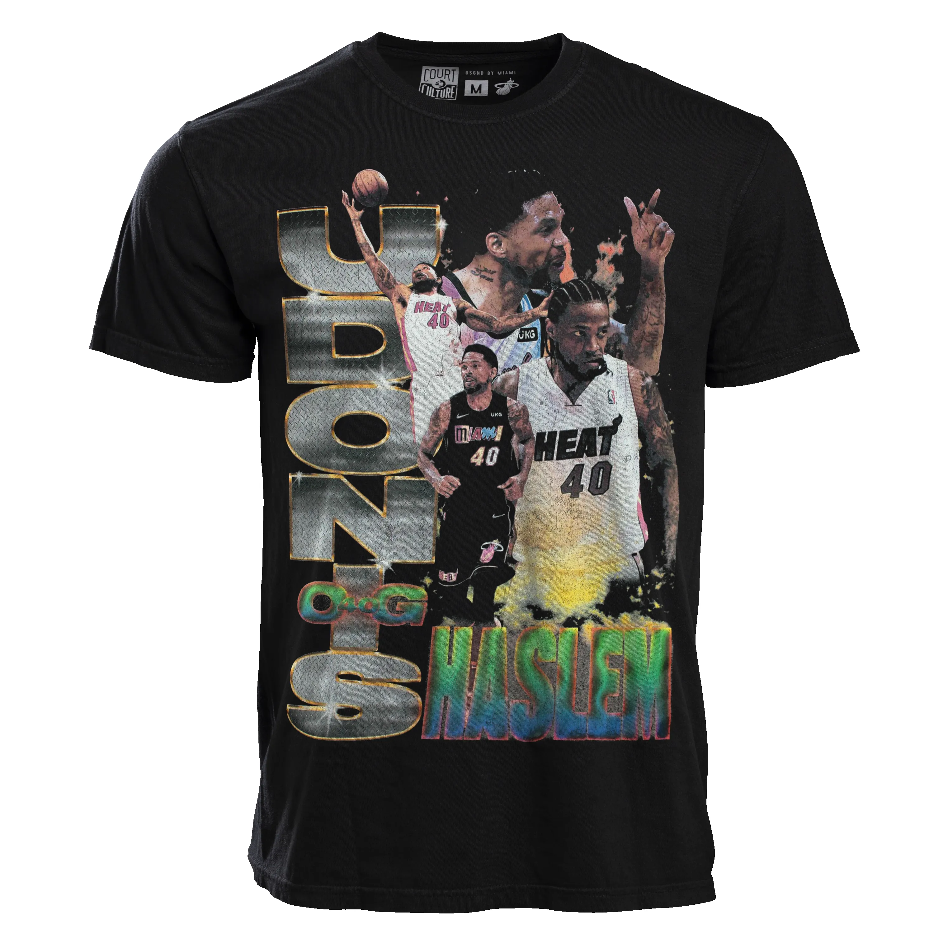 Court Culture Haslem Vintage Tee sold by Miami Heat Store
