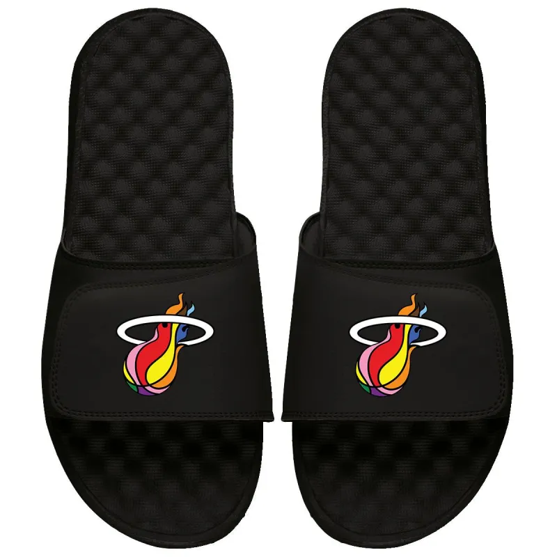 Islide Miami HEAT Pride Sandals sold by Miami Heat Store