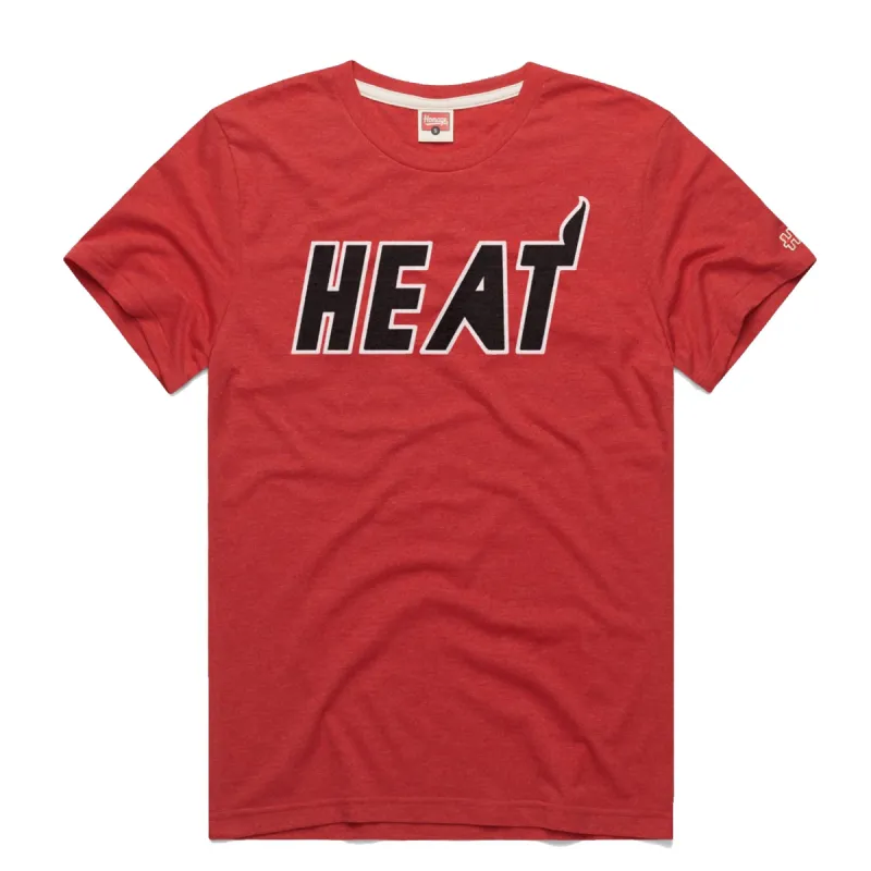 Homage Miami HEAT '88 Red Tee sold by Miami Heat Store