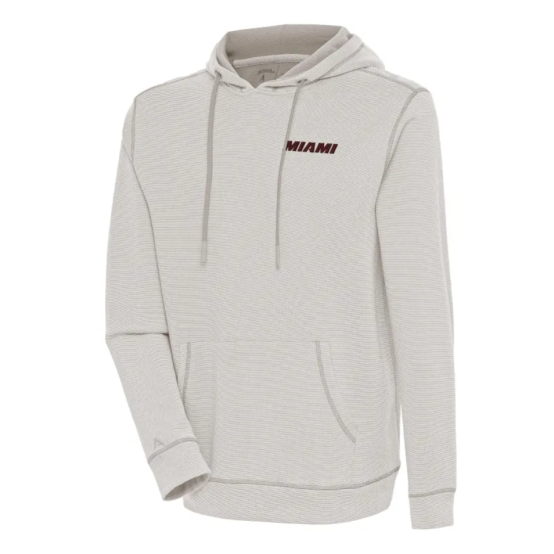 Antigua Miami HEAT Bunker Hoodie sold by Miami Heat Store