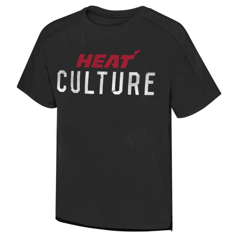 Court Culture HEAT Culture Girls Tee sold by Miami Heat Store