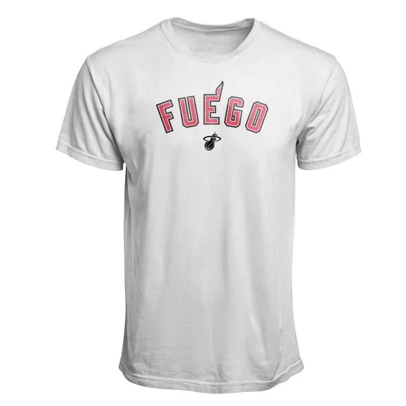 Court Culture Fuego Unisex Tee sold by Miami Heat Store