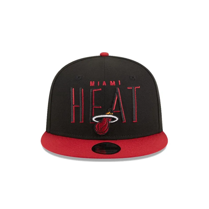 New Era Miami HEAT Headline Snapback sold by Miami Heat Store