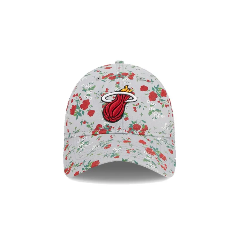 New Era Miami HEAT Floral Women's Hat sold by Miami Heat Store