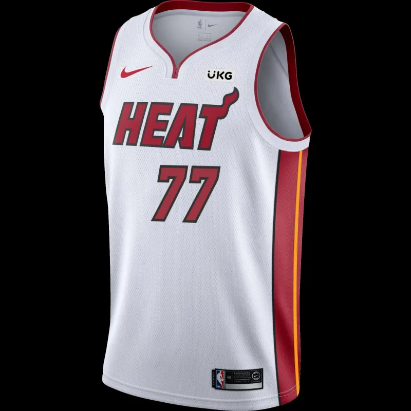 Ӧmer Yurtseven Nike Association White Youth Swingman Jersey sold by Miami Heat Store