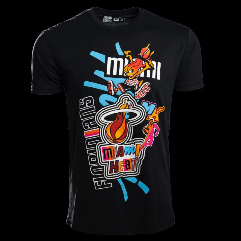 Court Culture Mashup Sticker Men's Tee sold by Miami Heat Store