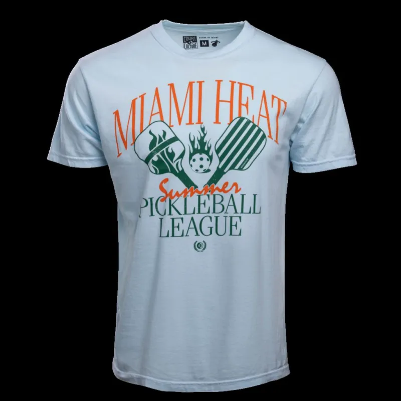 Court Culture HEAT Pickleball League Unisex Tee made by Miami Heat Store