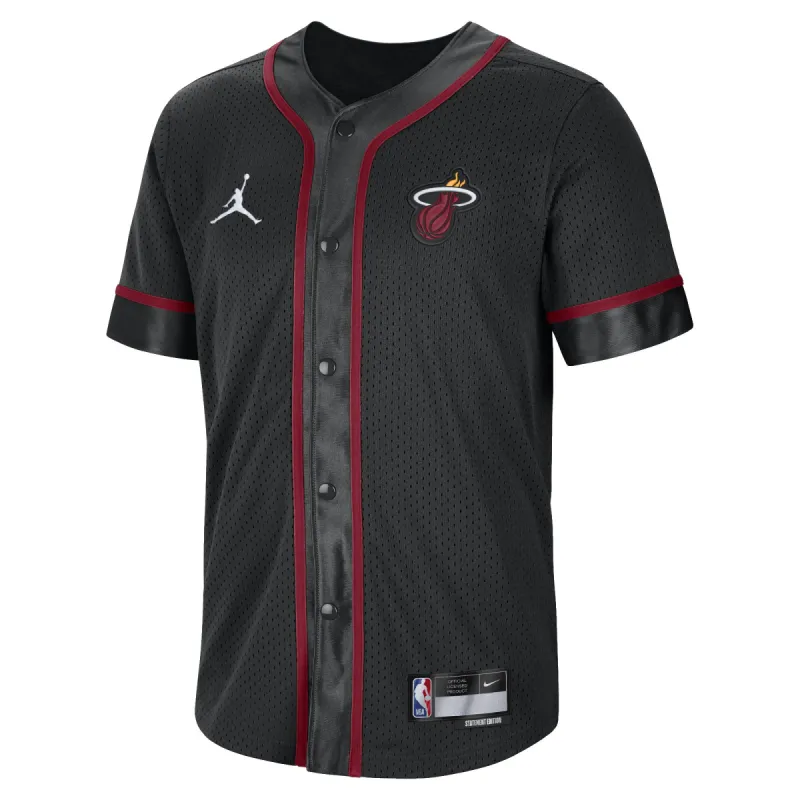 Jordan Brand Miami HEAT Short Sleeve Top sold by Miami Heat Store