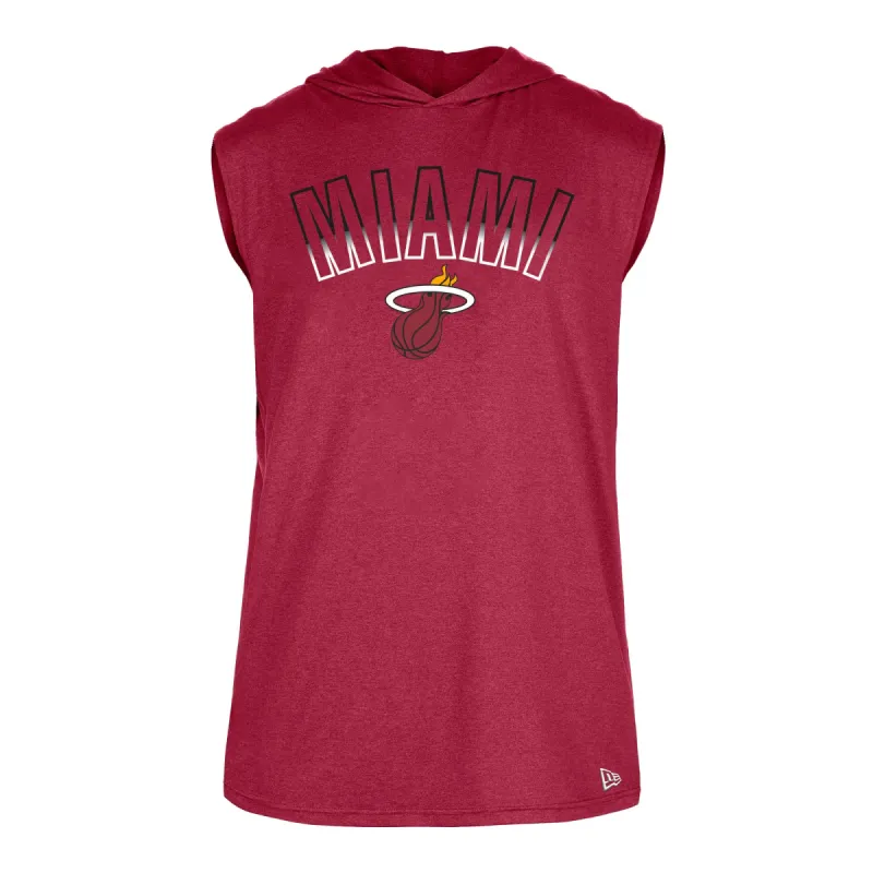 New Era Miami HEAT Active Hoodie Tee sold by Miami Heat Store