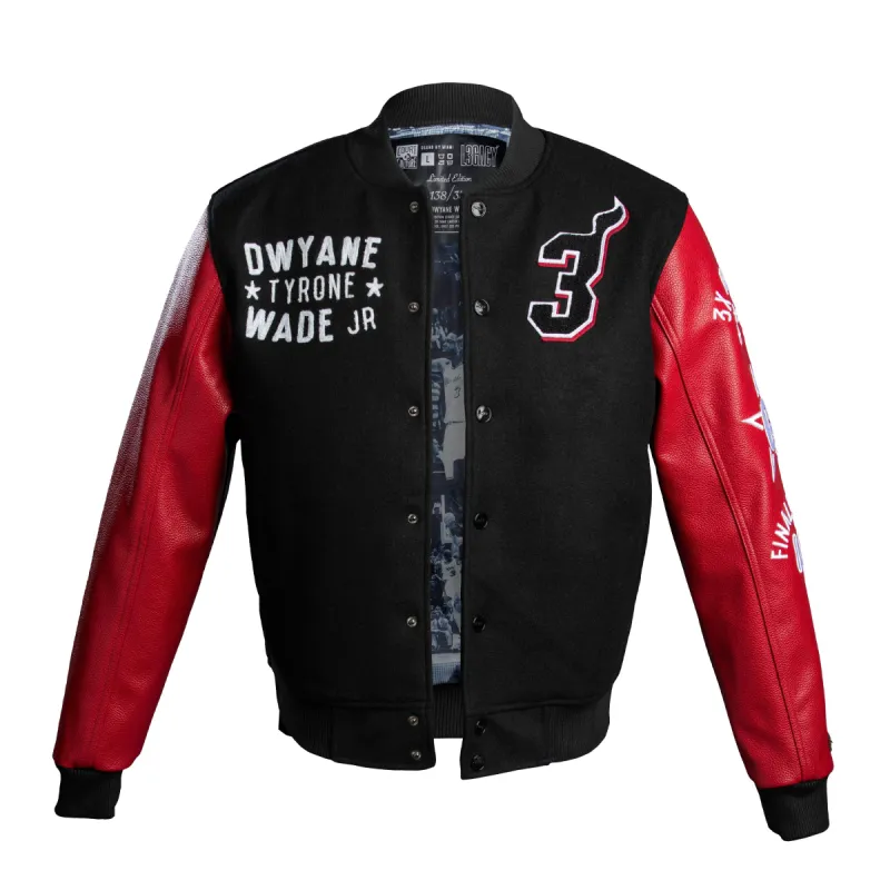 Court Culture Wade L3GACY Letterman Jacket sold by Miami Heat Store